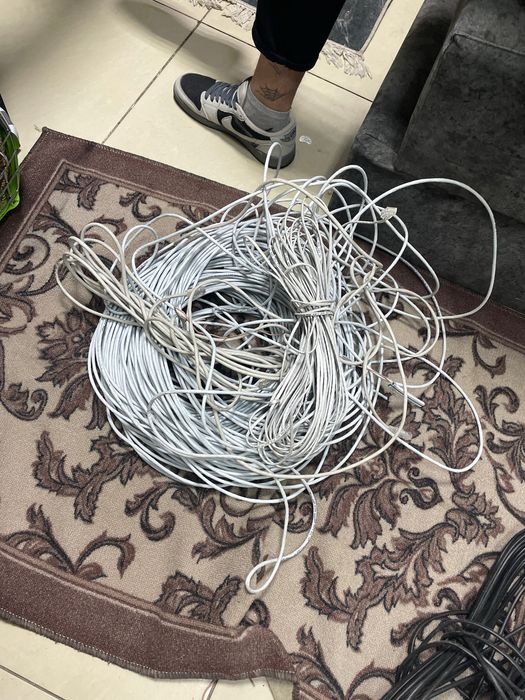 Продается оборудование и материал для видеонаблюдения