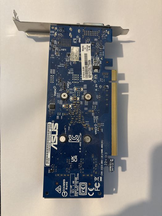 Placa video Asus geForce GT1030 2gb ddr5