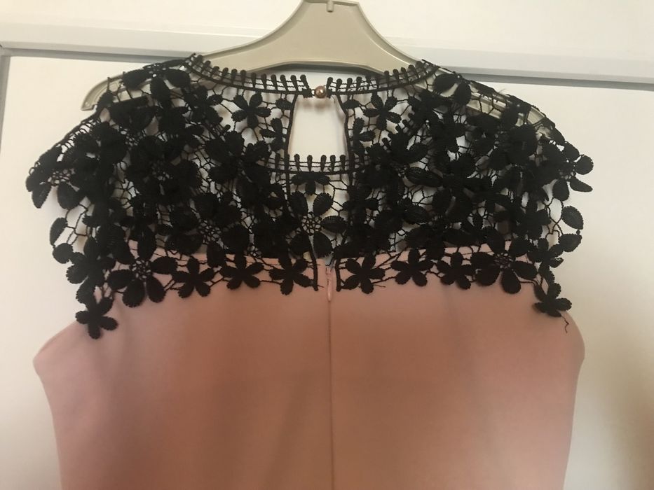 Rochie roz pal , elastica