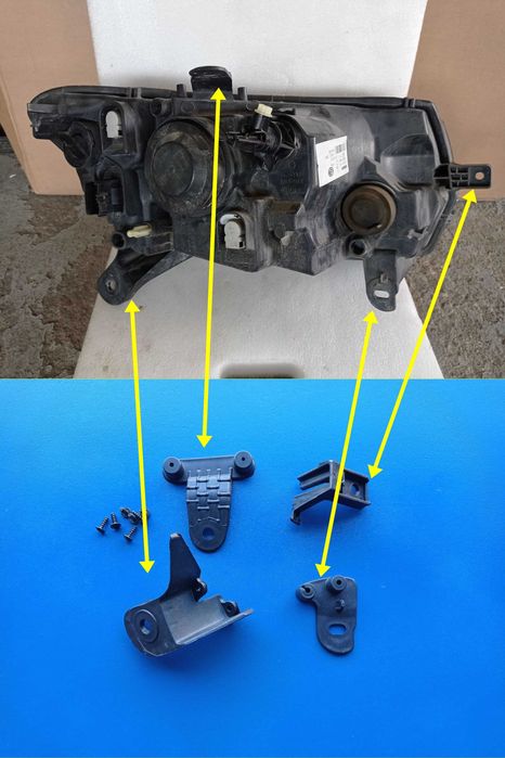 Kit reparatie far Dacia Logan 2 Facelift Sandero 260601236R 260105344R