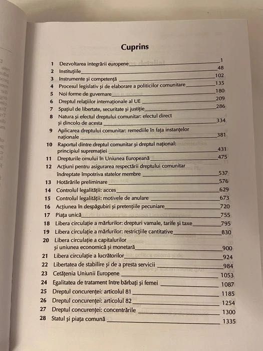 Dreptul Uniunii Europene. Comentarii, jurisprudență, doctrină