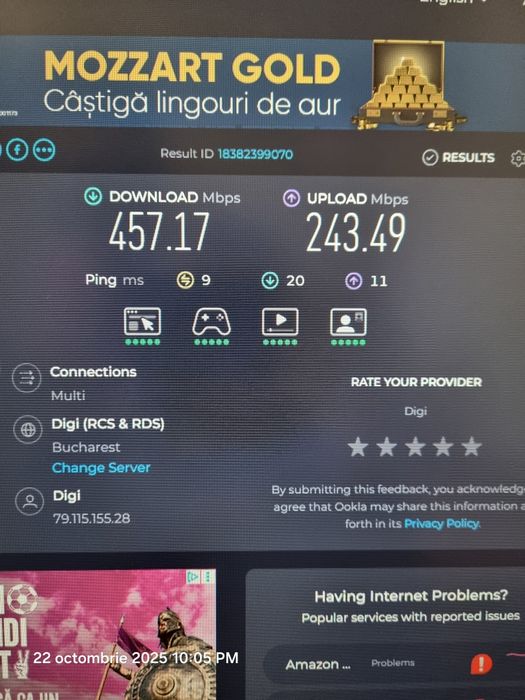 Adaptor Wireless TP-Link Archer TX20U Plus, AX1800, Dual-Band, WiFi 6,