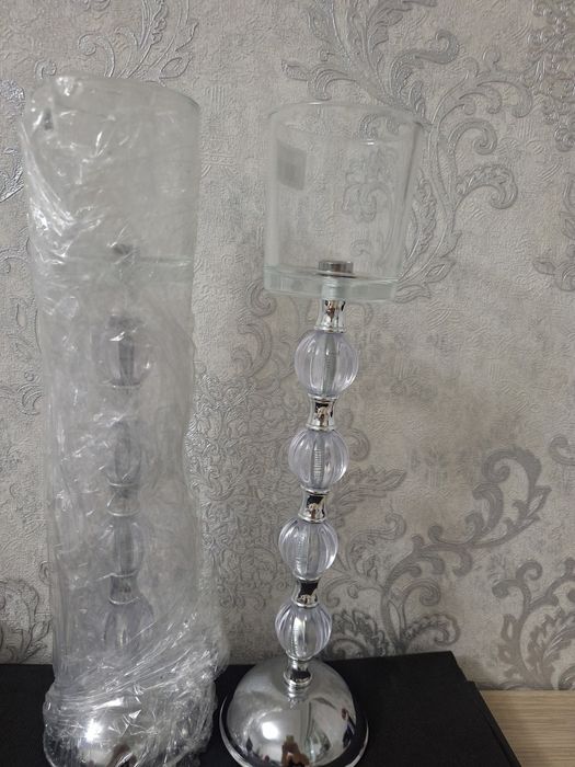 Подсвечник на ножке (пара)