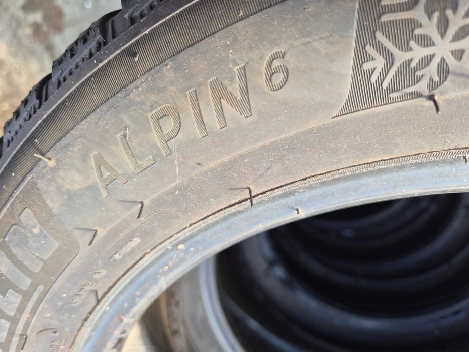 2 Anvelope de IARNA - 205/55/16 - Michelin Alpin 6 APP NOI DOT 2021