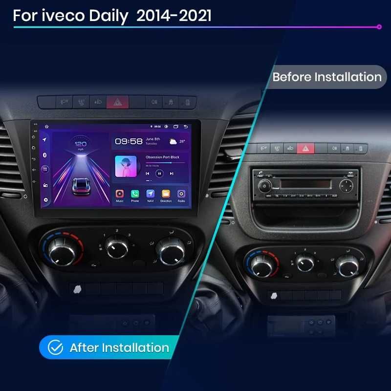 Iveco Daily 2014-2021 Мултимедия Навигация Android