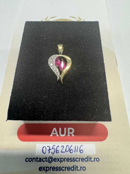 Pandant din aur 9k (67586.1/ 10 Pacurari 1) garantie 2 ani!