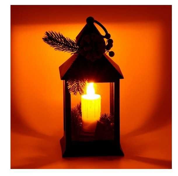 Коледен декоративен фенер LED
