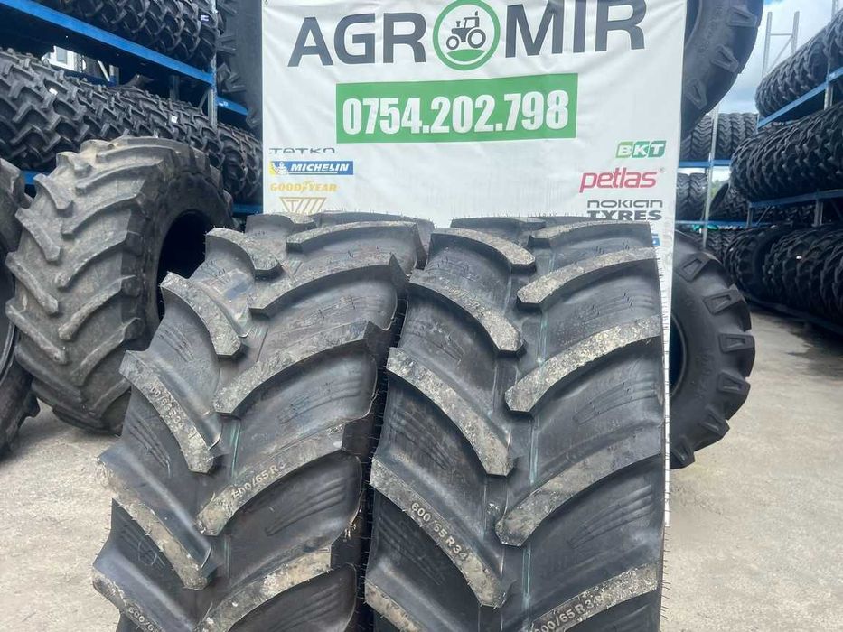 Anvelope radiale 600/65R34 OZKA noi pentru tractor spate