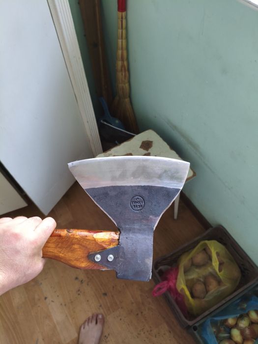 Топорь лезва 22см длина материал ресор