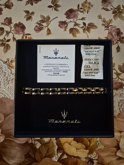 Brățară Maserati neagră