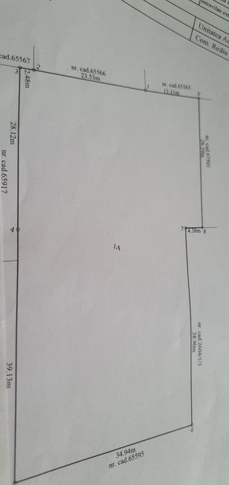 Teren intravilan Rediu