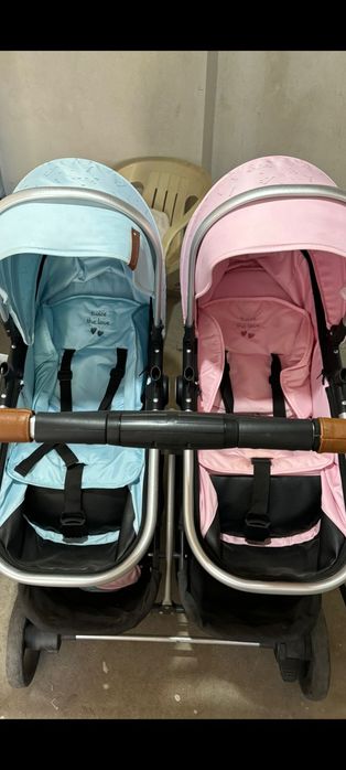 Carucior gemeni Chipolino Duo Smart 3 in 1