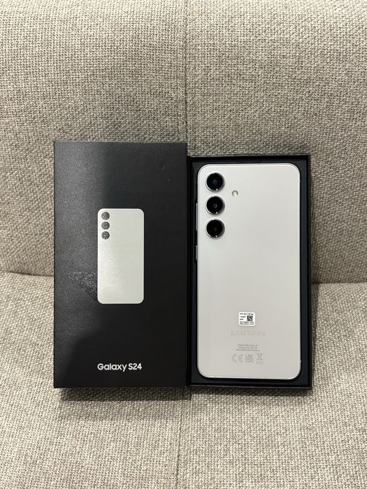 Samsung s24 128gb 8gb ram, marble gray, liber in orice retea, NOU