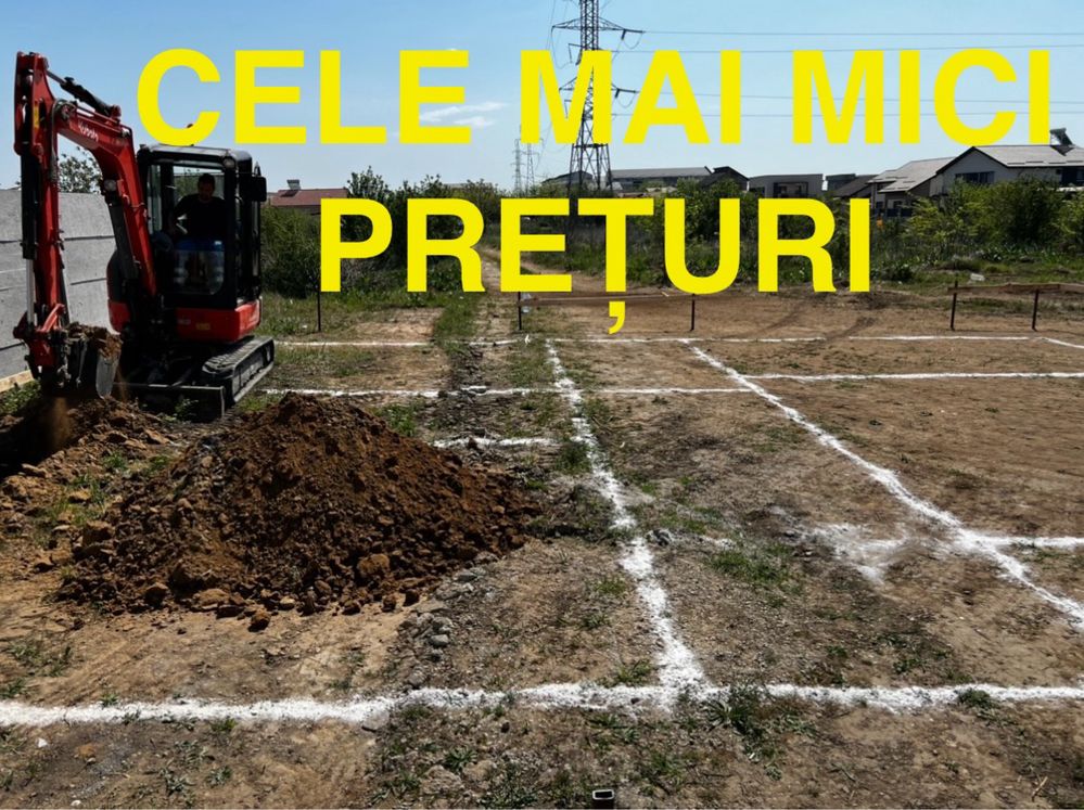 Miniexcavator 4 tone -cupa 25,30,40,50,60, bobcat ,miniincarcator