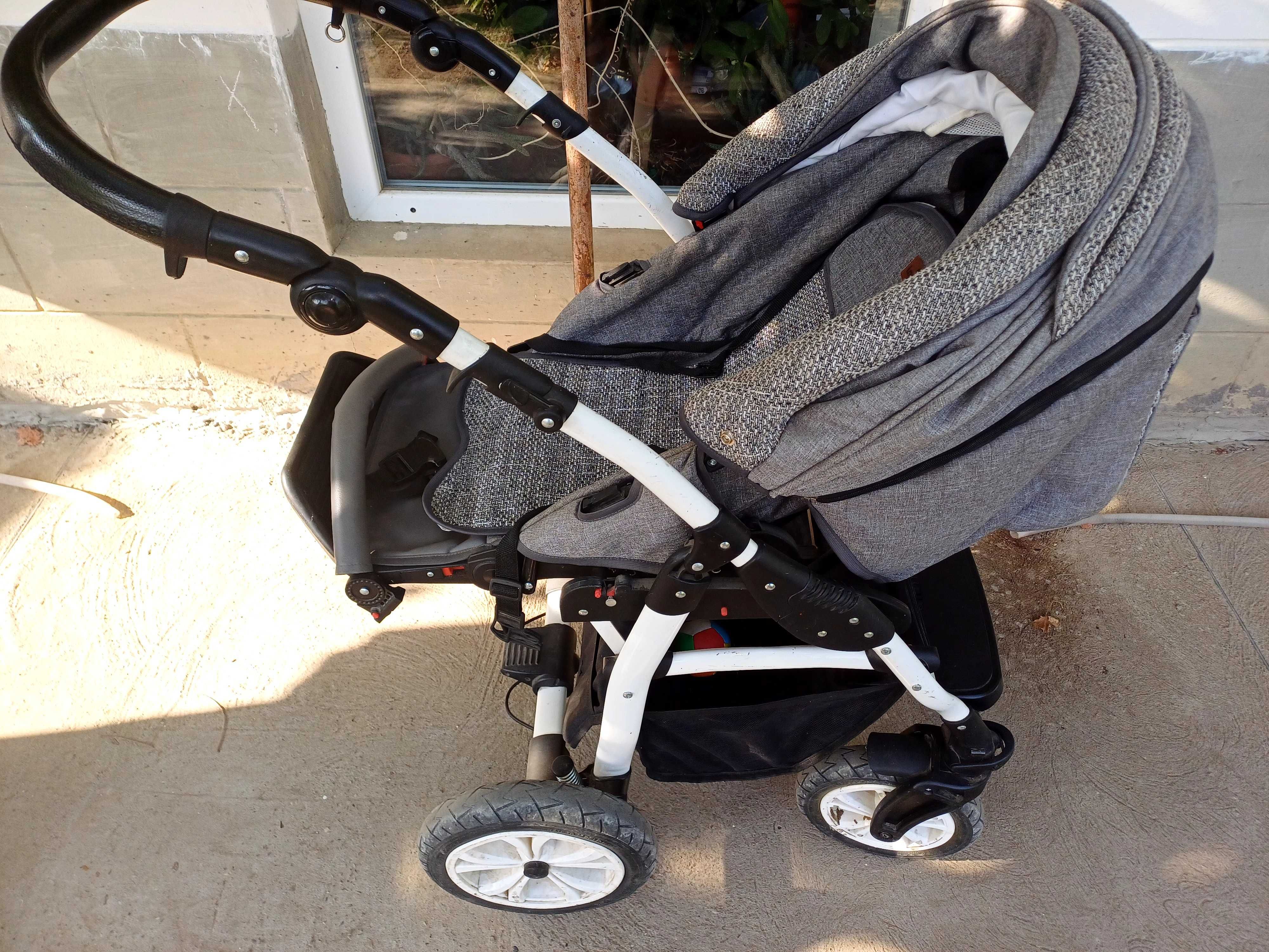 Комбинирана количка 'Kara air 3в1' grey
