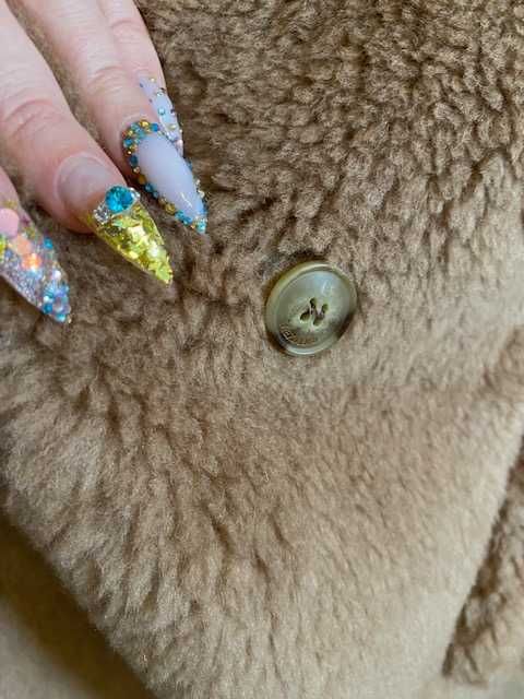 Палто камилска вълна+кашмир* teddy bear max mara Icon coat