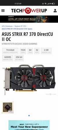 Strix R7 370 2gb Видеокарта аналог gtx 750ti