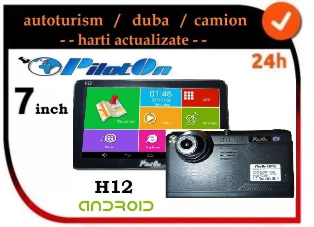 Vand Gps PilotON H12 cu 2GB ram, camion Europa