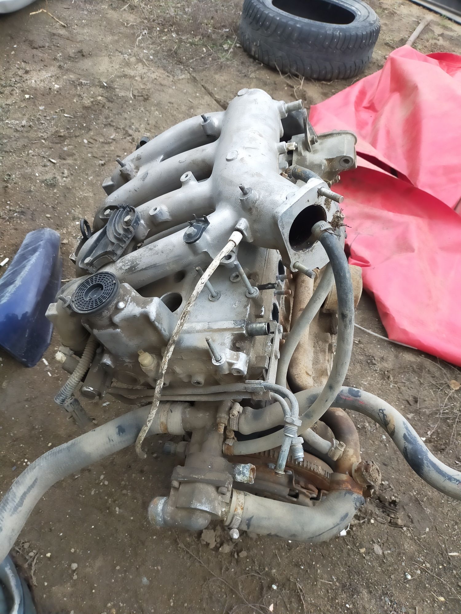 ВАЗ 124 мотор 16 клапан