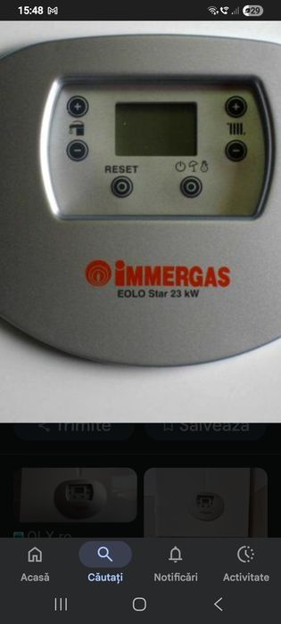 Centrala termica  Eoolo Star  23kw +4 radiatoare