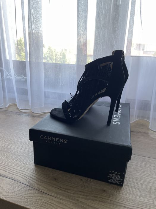 Sandale elegante din piele intoarsa, femei