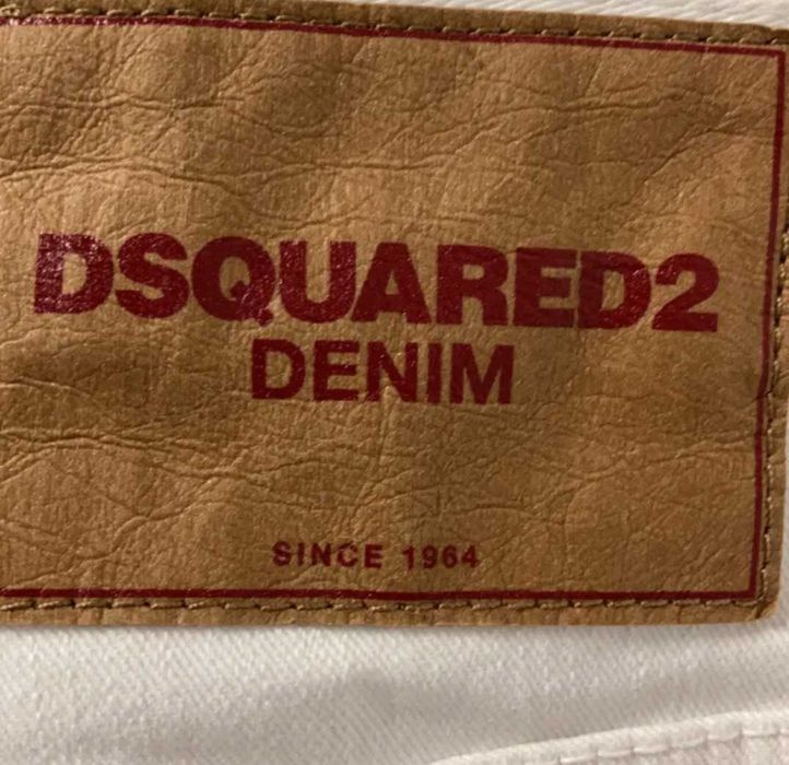 Blugi Dama Dsquared2 White Size 44 Made in Italy