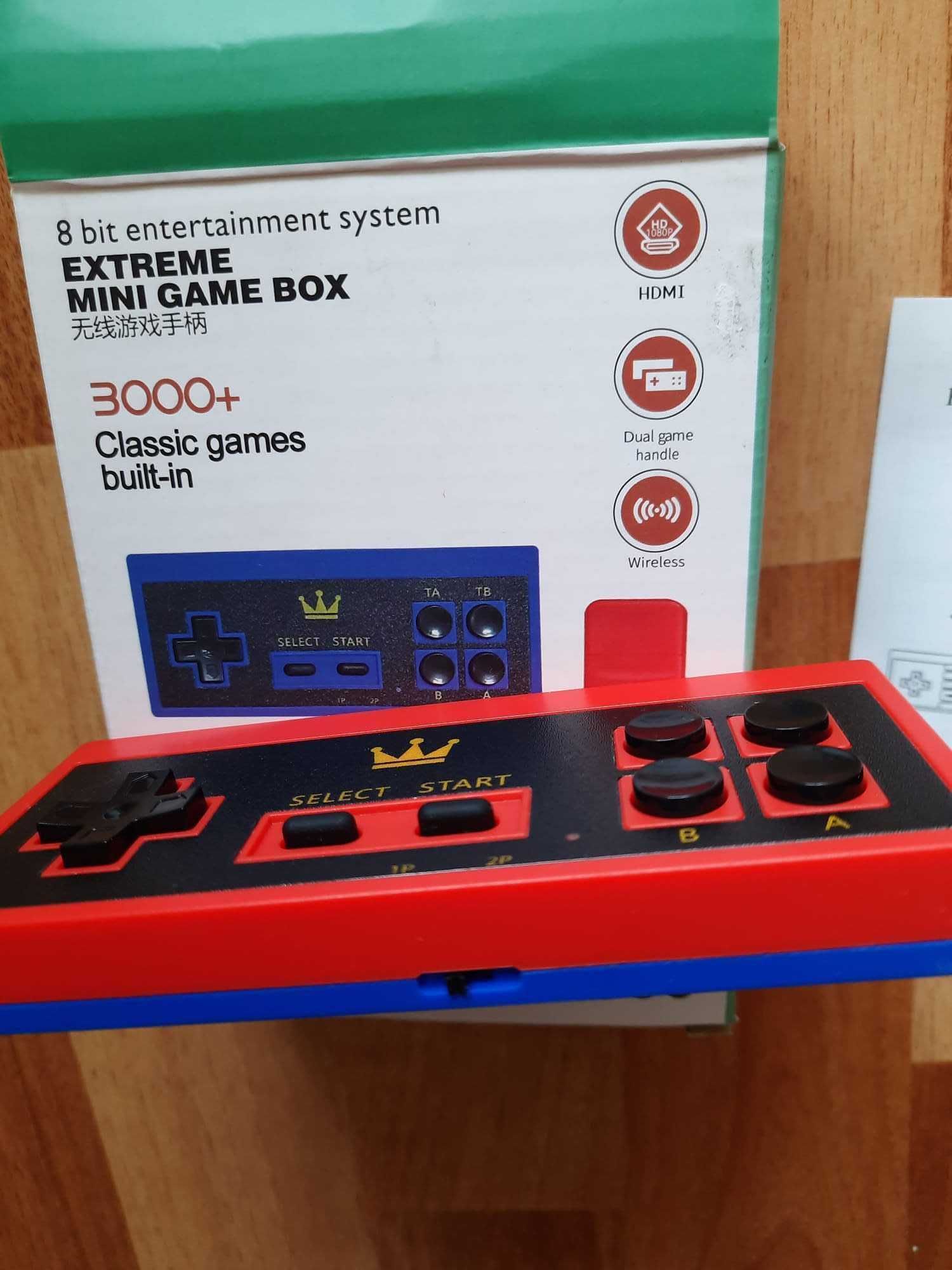 Joc tv consola mini nintendo nes HDMI terminator fara fir 10000 mario