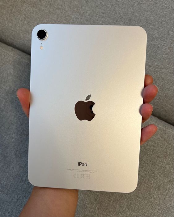 Apple Ipad Mini 6, 64GB, Wi-Fi + Apple Smart Folio + подарък 2 писалки