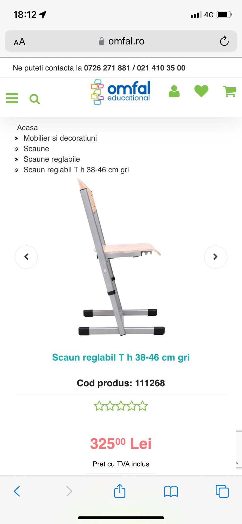 Vând birou si scaun reglabil