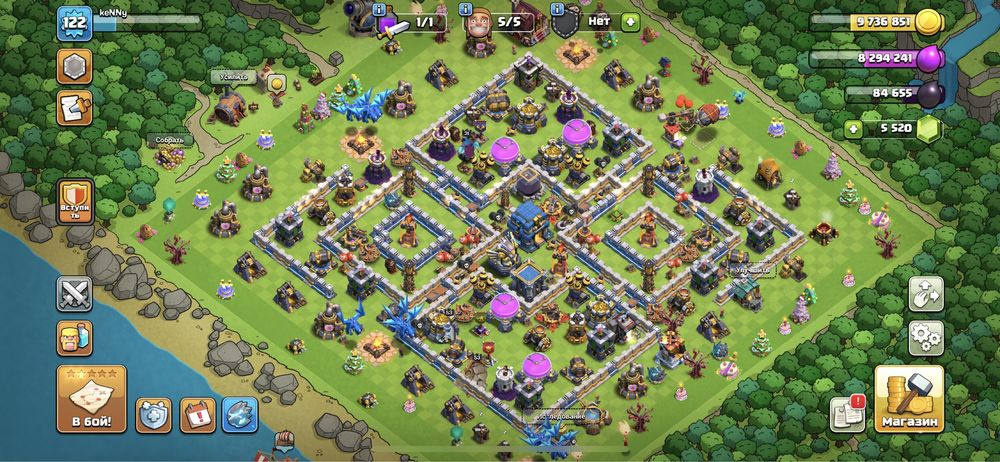 продам аккаунт в клеш оф кленсе