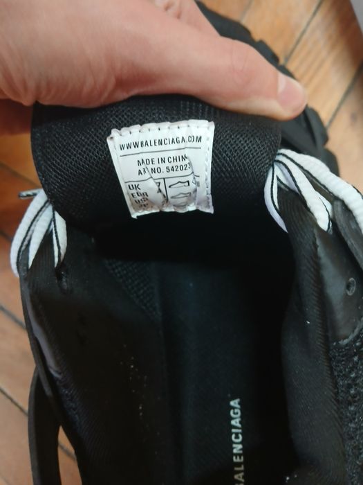 Balenciaga Tracks White Laces