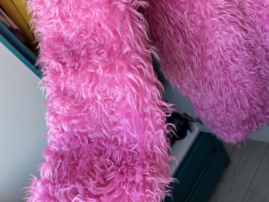 Ефектно пухкаво палто