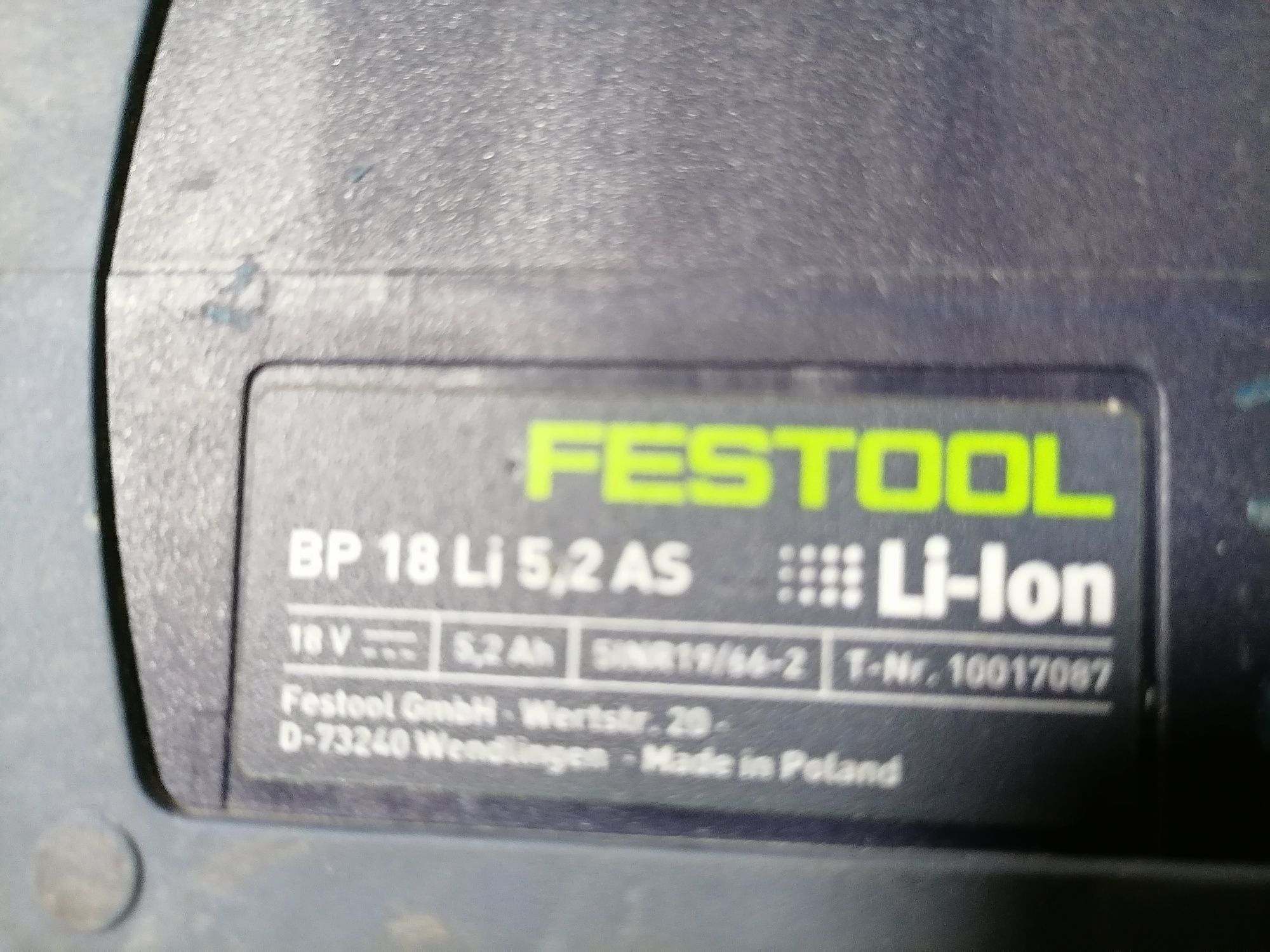 Festool acumulatorii