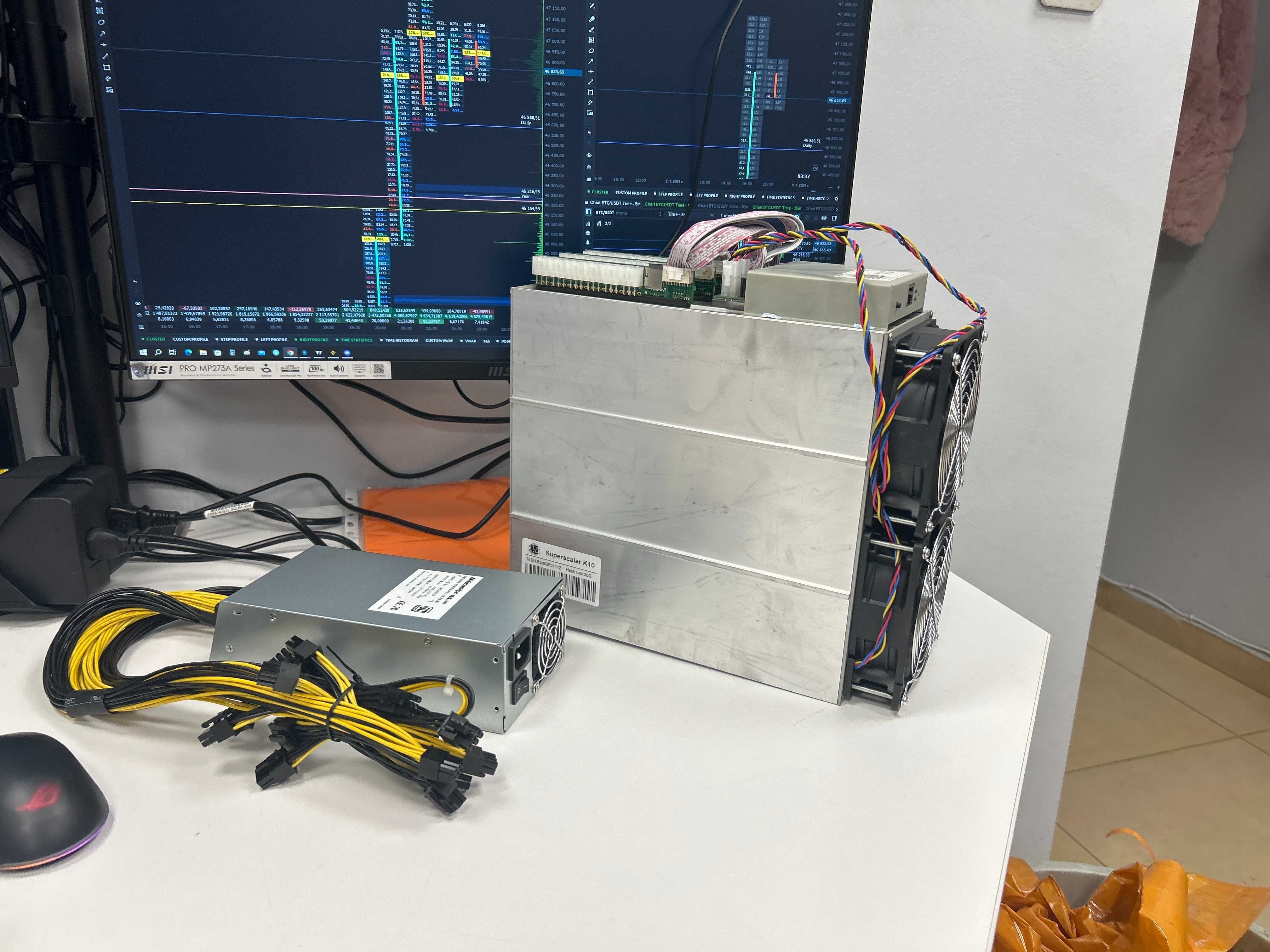 Наличен SuperScalar K10 FPGA Asic Майнер