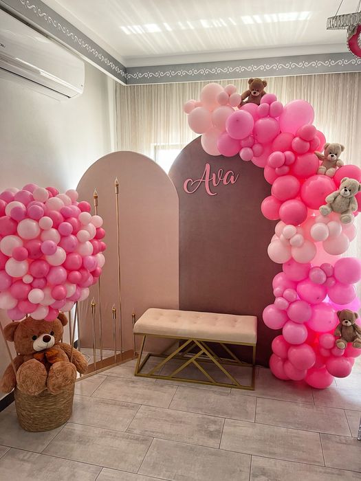 Arcada/photocorner baloane majorat/botez/nunta