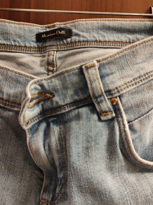 Blugi Massimo Dutti, efect prespălat