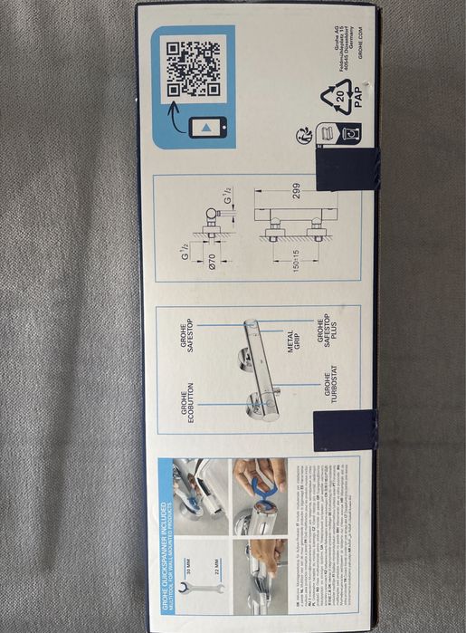 Baterie grohe precision termostatata