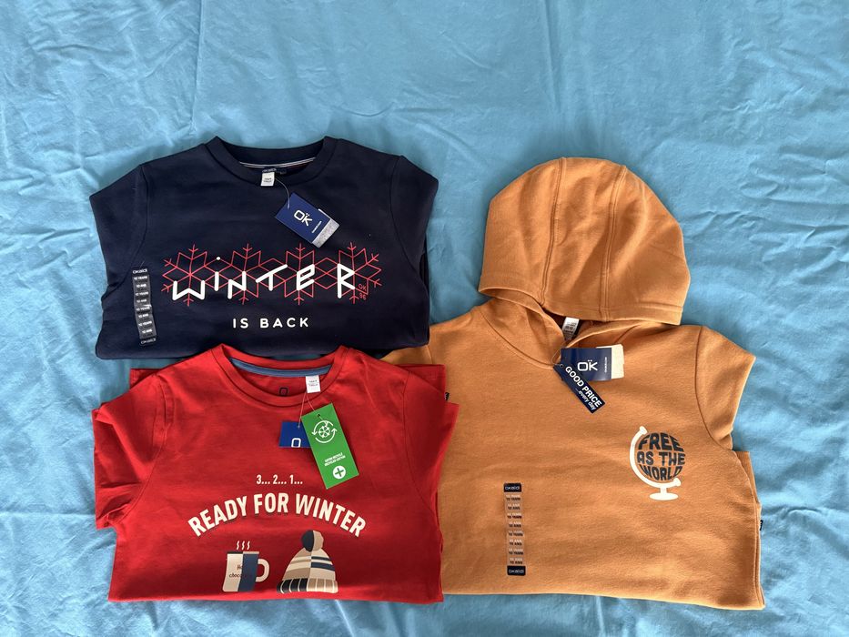 Дрешки на Okaidi и Zara за момче 140 см