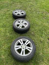 4 Jante PLW 5x112cu cauciucuri iarna DUNLOP