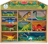 Комплект динозаври Melissa & Doug с кутия за съхранение