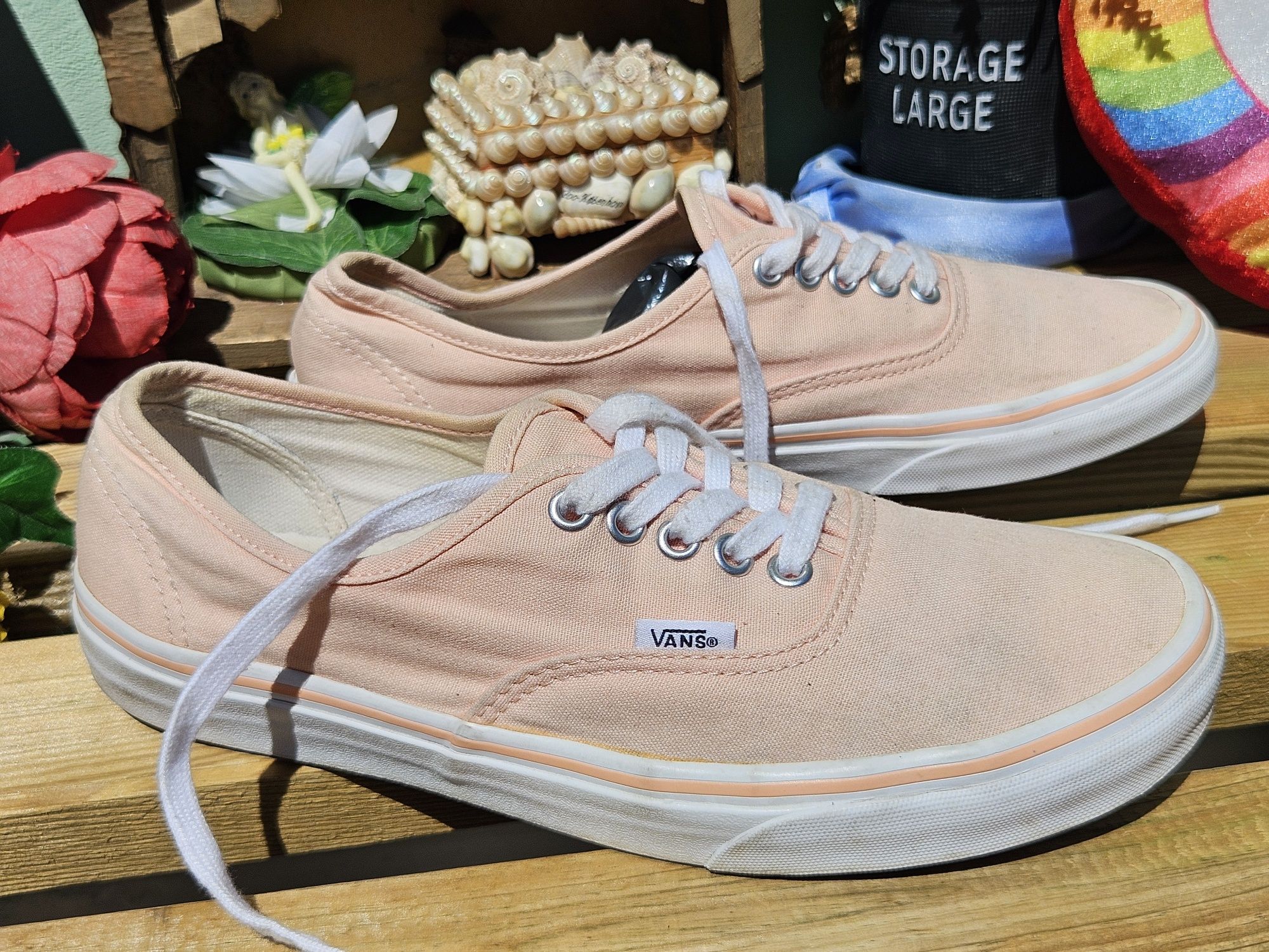 Vans кецове в бебешко розово N41