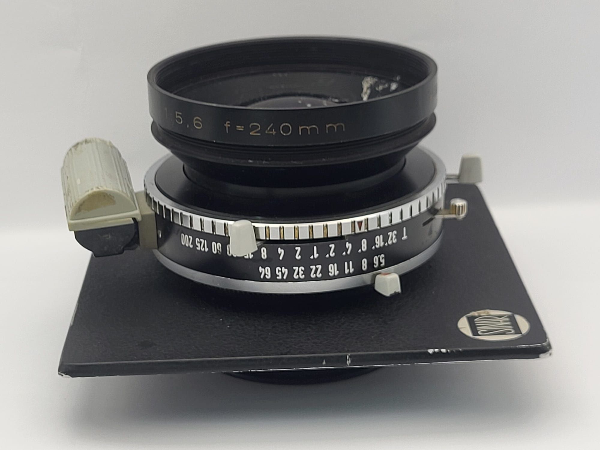 Compur Electronic 3 Shutter ,Rodenstock Sironar 240 mm, SINAR ,