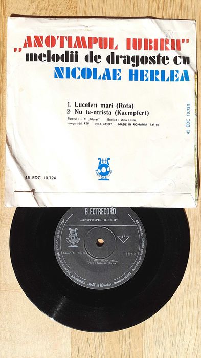 Viniluri muzica romaneasca: pop,romante,cantonete, LP,45,aproape noi