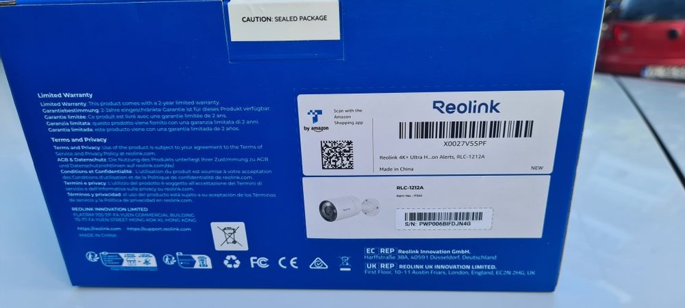 Camera de supraveghere Reolink RLC-1212A;