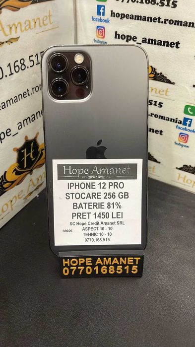 Hope Amanet P3 Iphone 12 Pro 256 GB