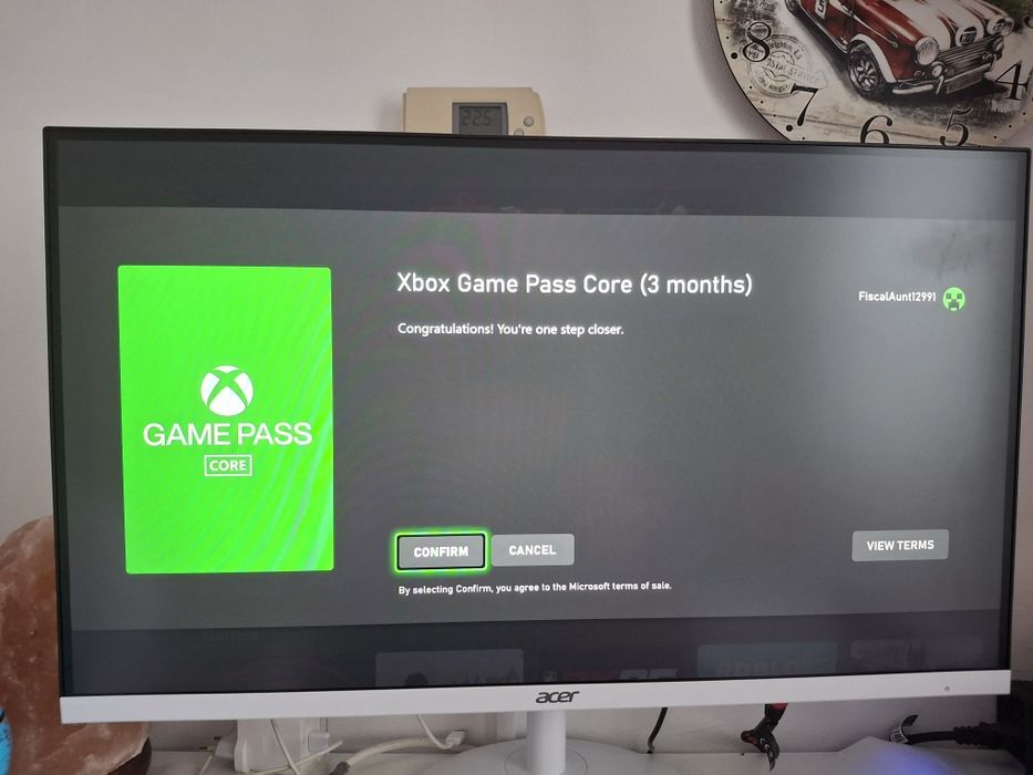 Monitor Acer alb