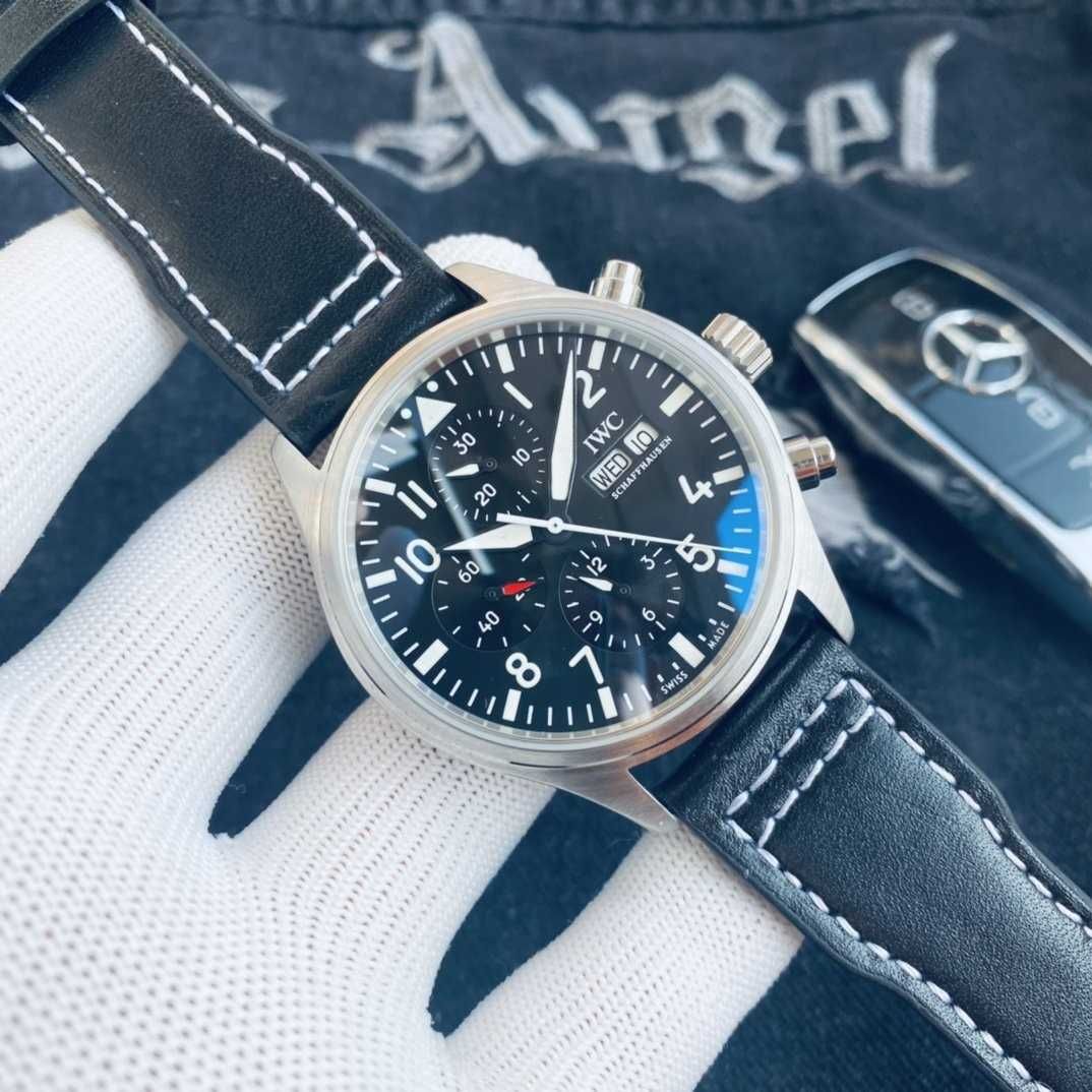 IWC Schaffhausen Pilot's Watch Cronograf ceas automat pentru bărbați