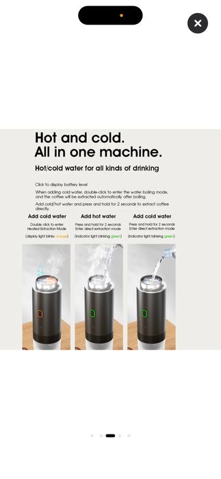 Aparat de cafea portabil