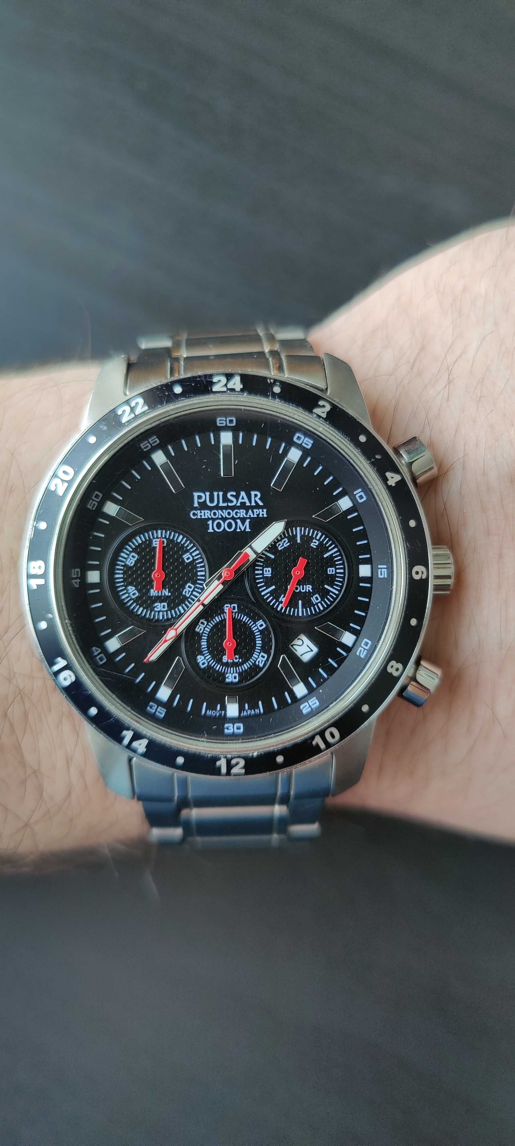 Ceas PULSAR Chronograph 100m Quartz