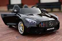 Акумулаторна кола двуместен Mercedes GT R Licensed 2X12V ,MP4
